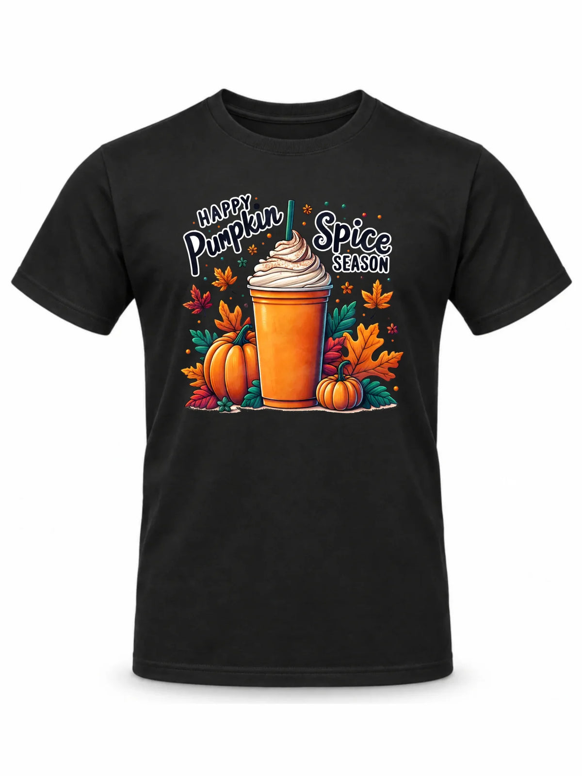 Koszulka męska jesienna - Pumpkin Spice - kawa dyniowa JS02