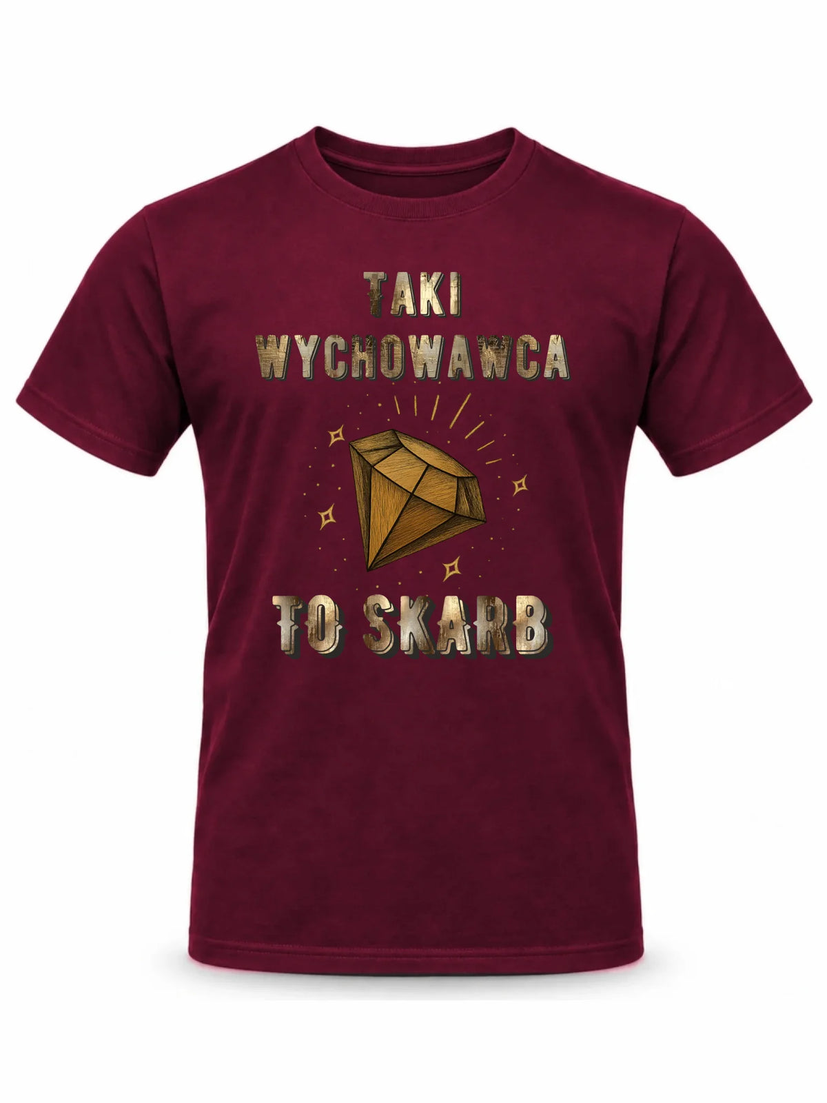 Koszulka męska dla wychowawcy - Taki wychowawca to skarb N86