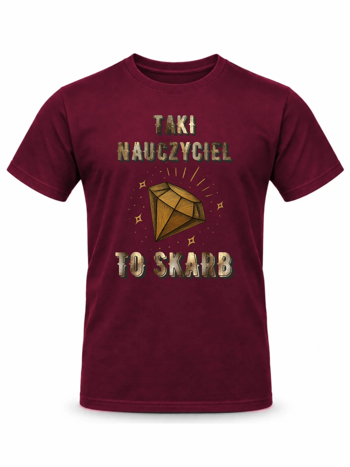 Koszulka męska dla nauczyciela - Taki nauczyciel to skarb N85