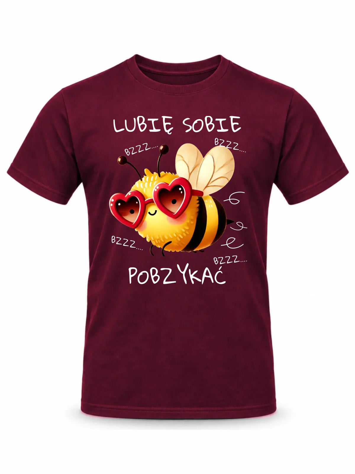 Koszulka męska - Lubię sobie pobzykać W51