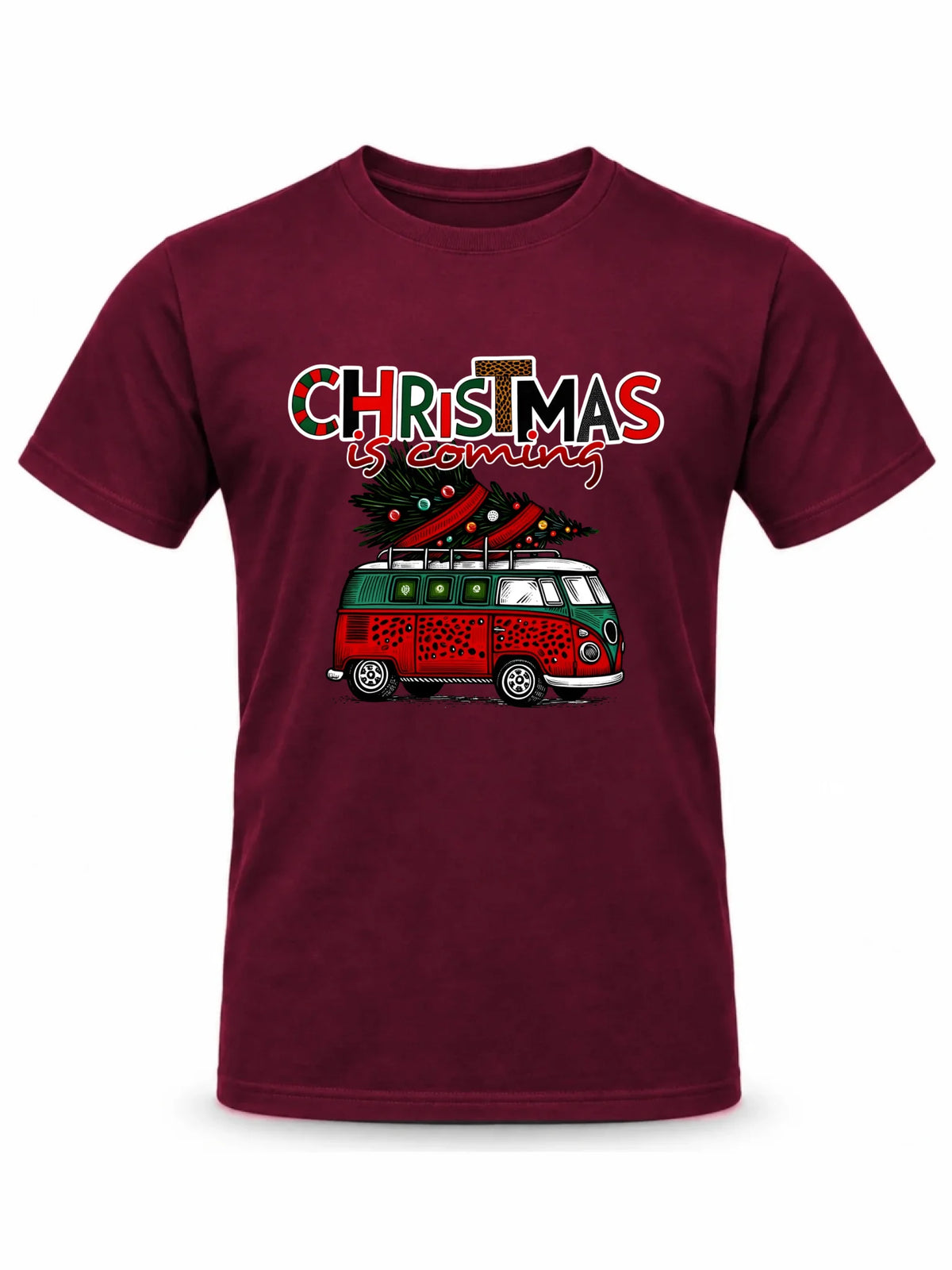 Koszulka męska świąteczna - Kamper Christmas is coming BN42