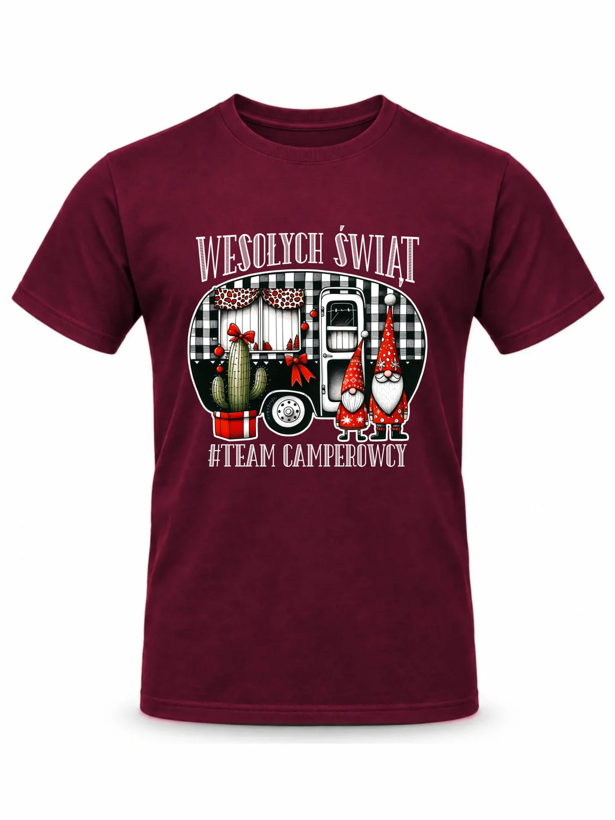 Koszulka męska świąteczna - Wesołych Świąt Team Camperowcy BN44