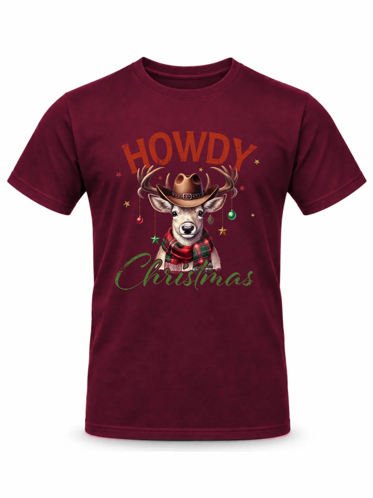 Koszulka męska świąteczna - Howdy Christmas BN54