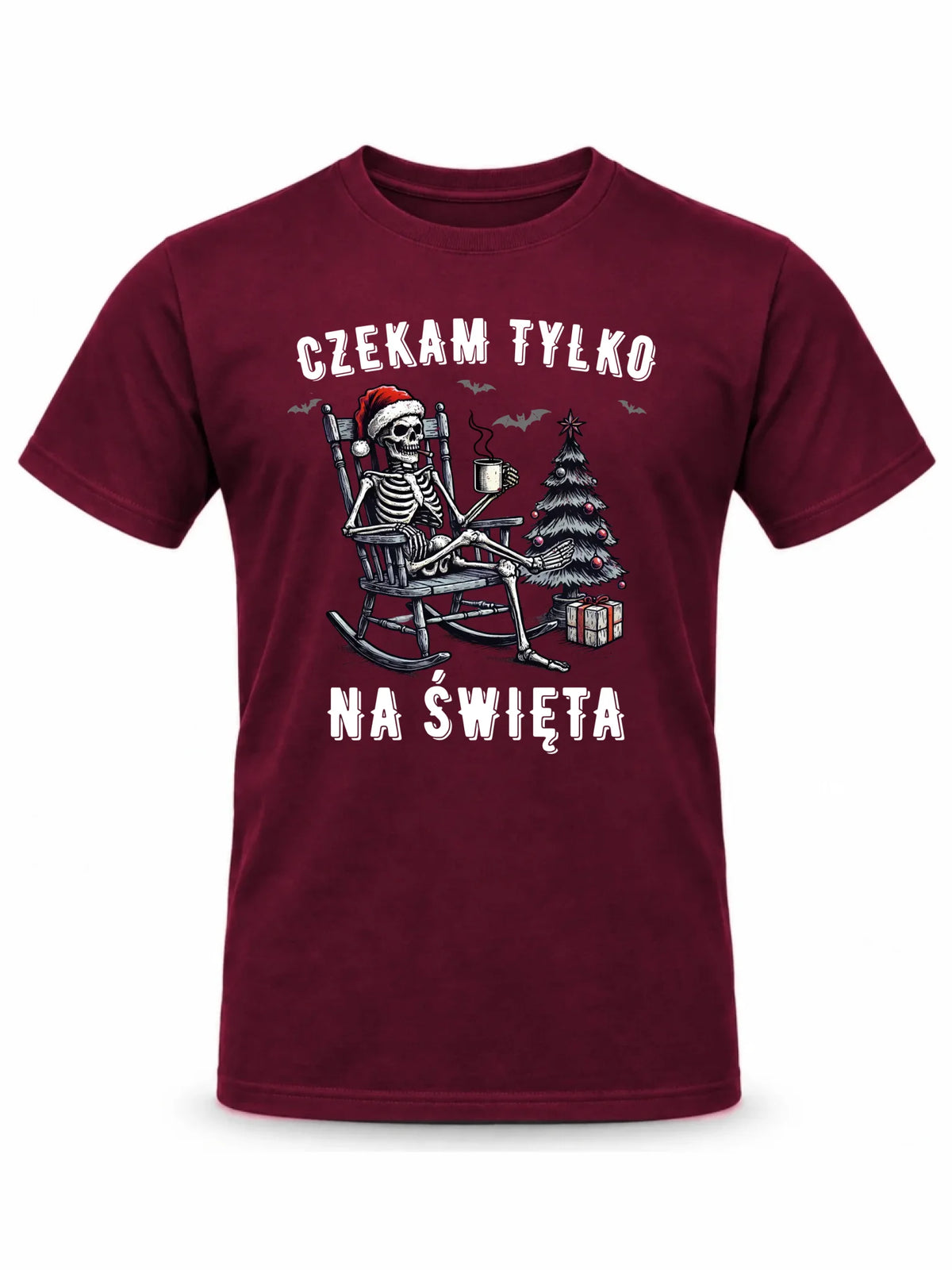 Koszulka męska świąteczna - Czekam tylko na święta BN56