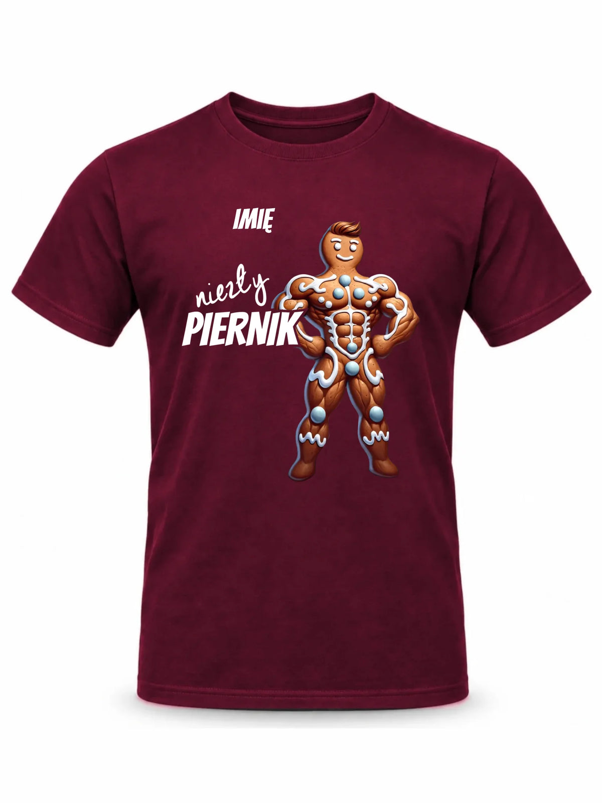 Koszulka męska świąteczna - Niezły piernik - personalizowana BN24