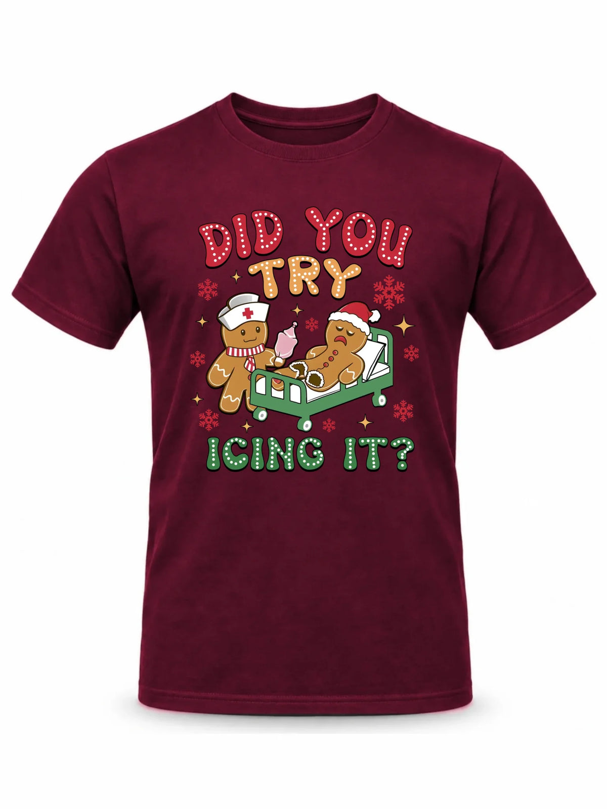 Koszulka męska świąteczna - Did you try icing it? BN78