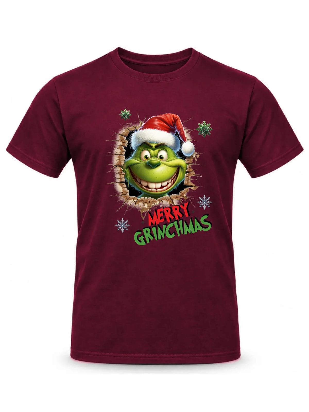 Koszulka męska świąteczna - Grinch - Merry Grinchmas BN113