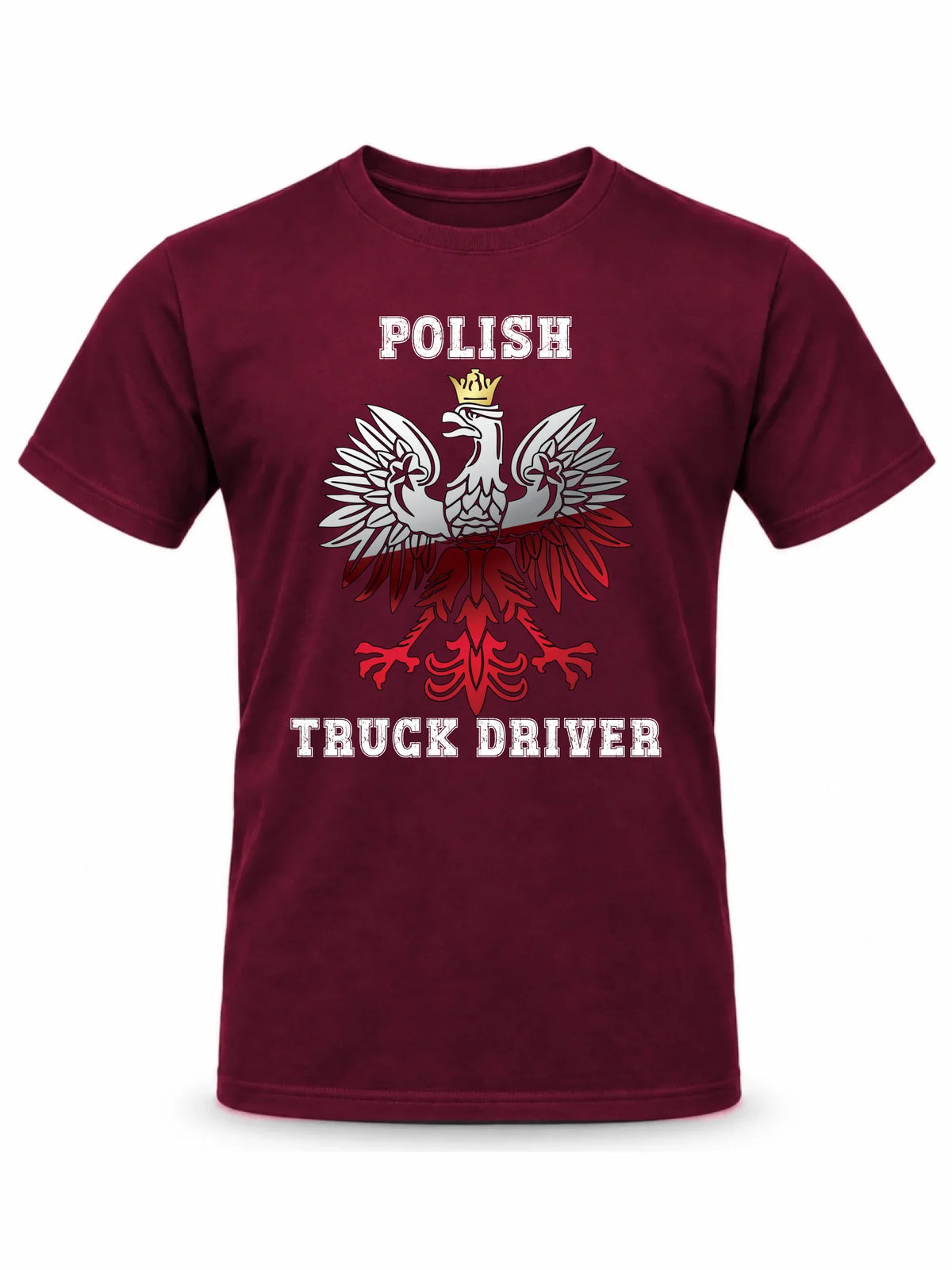 Koszulka męska dla kierowcy ciężarówki - Polish Truck Driver ZKT06