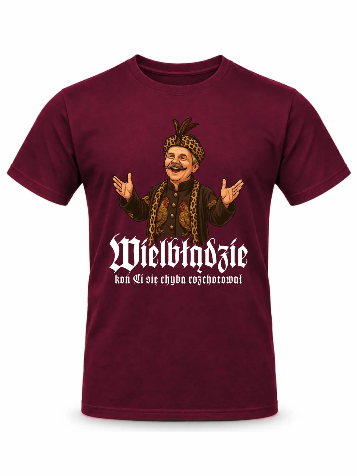 Koszulka męska - Wielbłądzie, koń Ci się chyba rozchorował - dla fanów serialu 1670 H61
