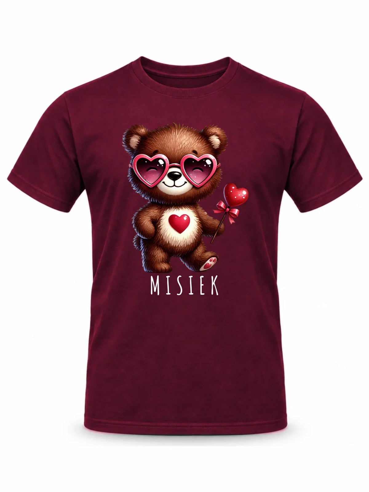 Koszulka męska - Misiek z sercem W34