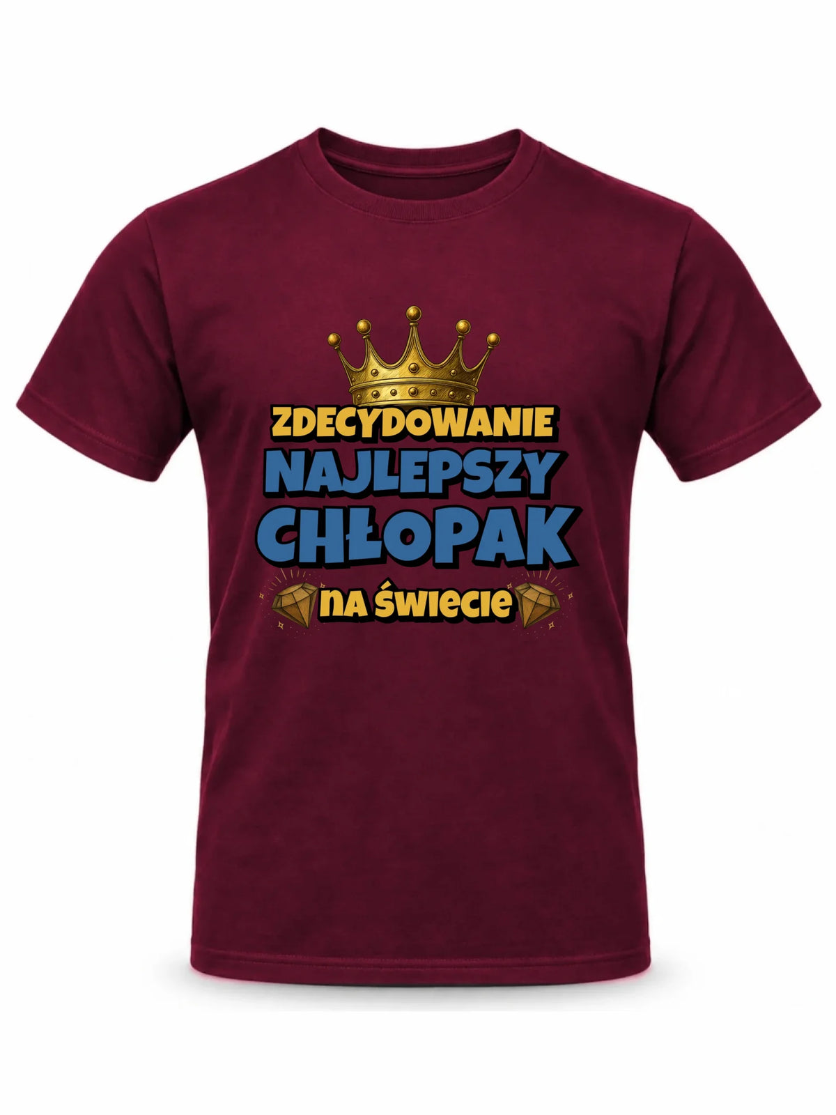 Zdecydowanie najlepszy chłopak na świecie | Koszulka męska dla chłopaka DCH21