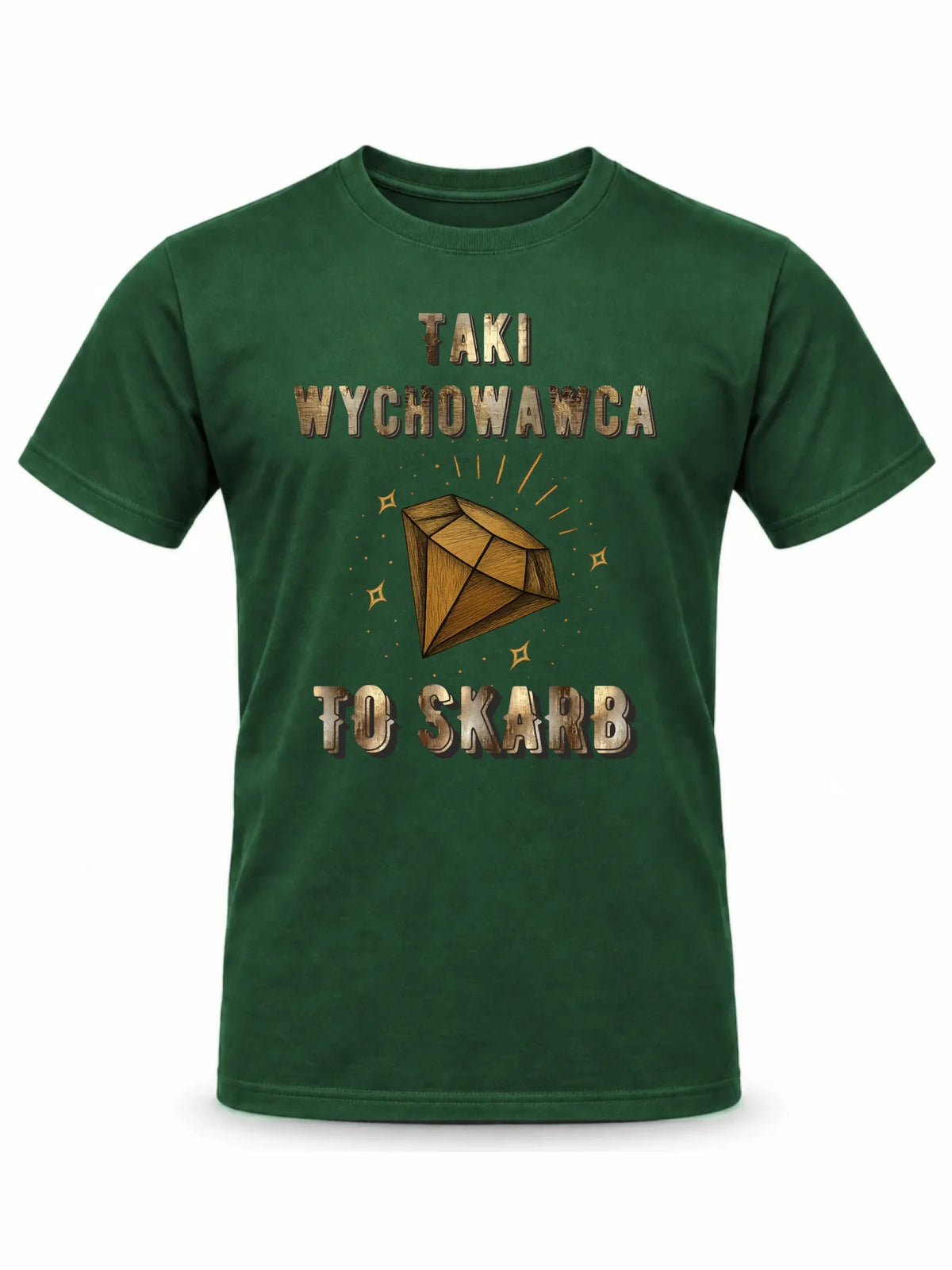 Koszulka męska dla wychowawcy - Taki wychowawca to skarb N86