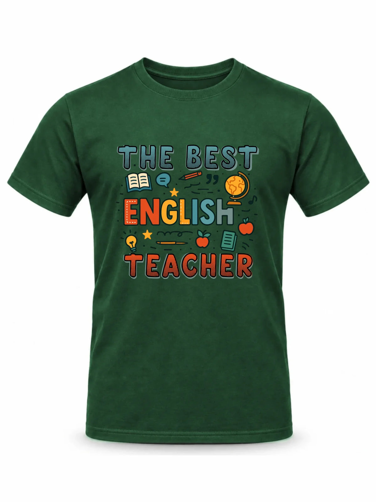 Koszulka męska dla nauczyciela angielskiego - The best english teacher N53