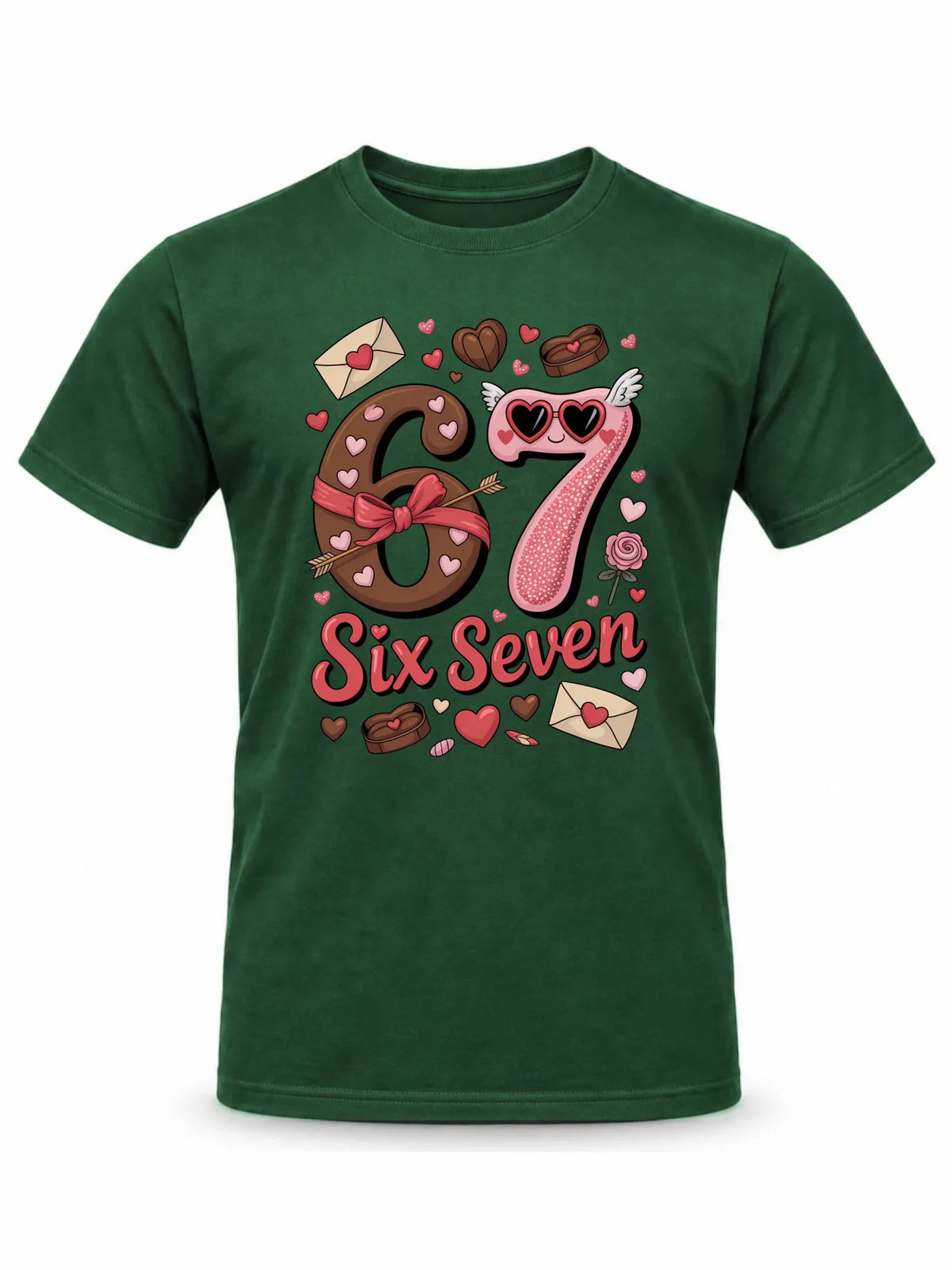 Koszulka męska - Miłość Six Seven 67 W72
