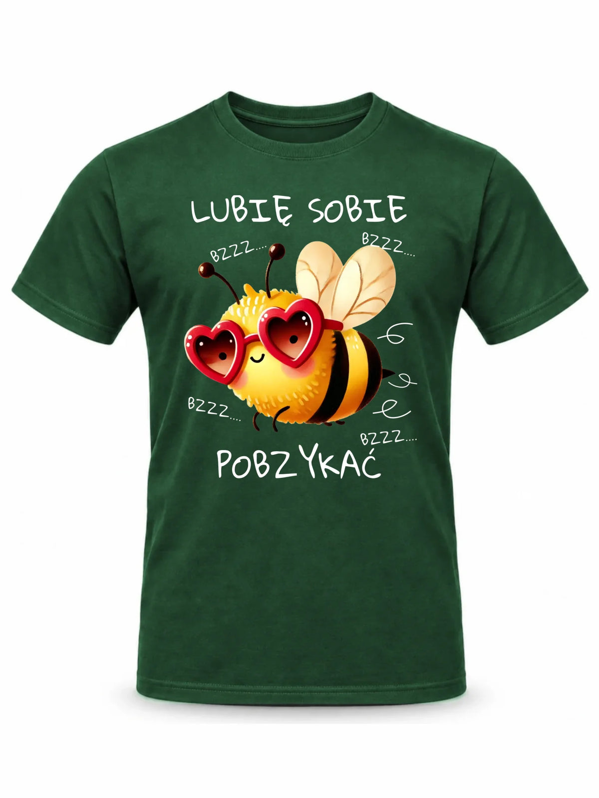 Koszulka męska - Lubię sobie pobzykać W51