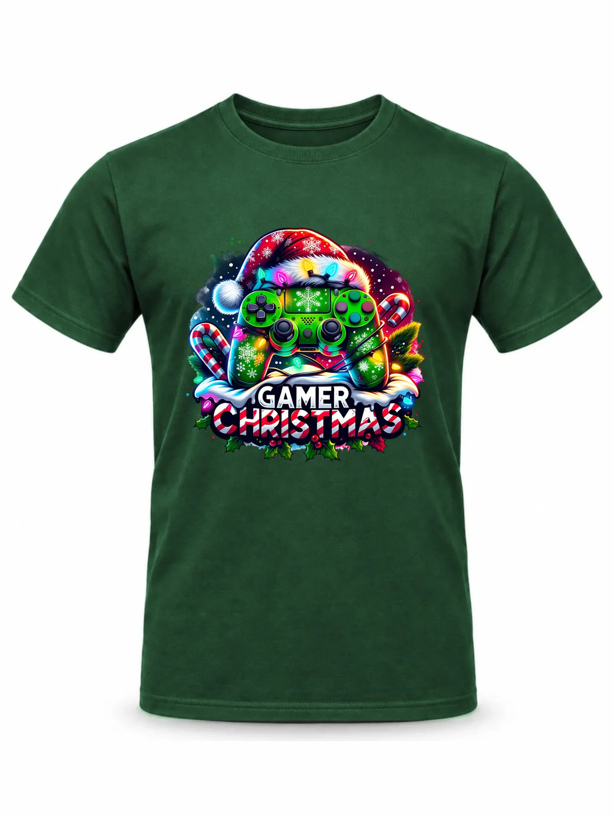 Koszulka męska świąteczna - prezent dla gracza - Christmas gamer BN22