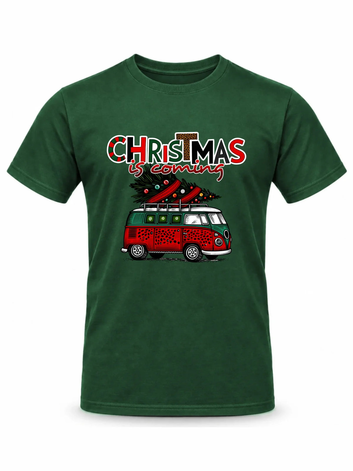 Koszulka męska świąteczna - Kamper Christmas is coming BN42