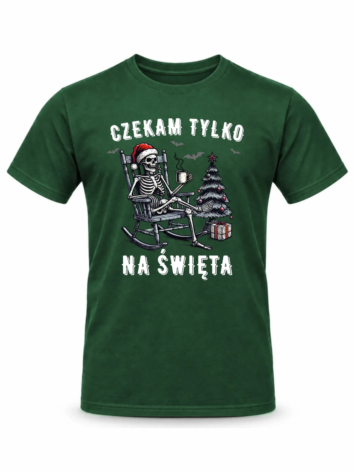 Koszulka męska świąteczna - Czekam tylko na święta BN56