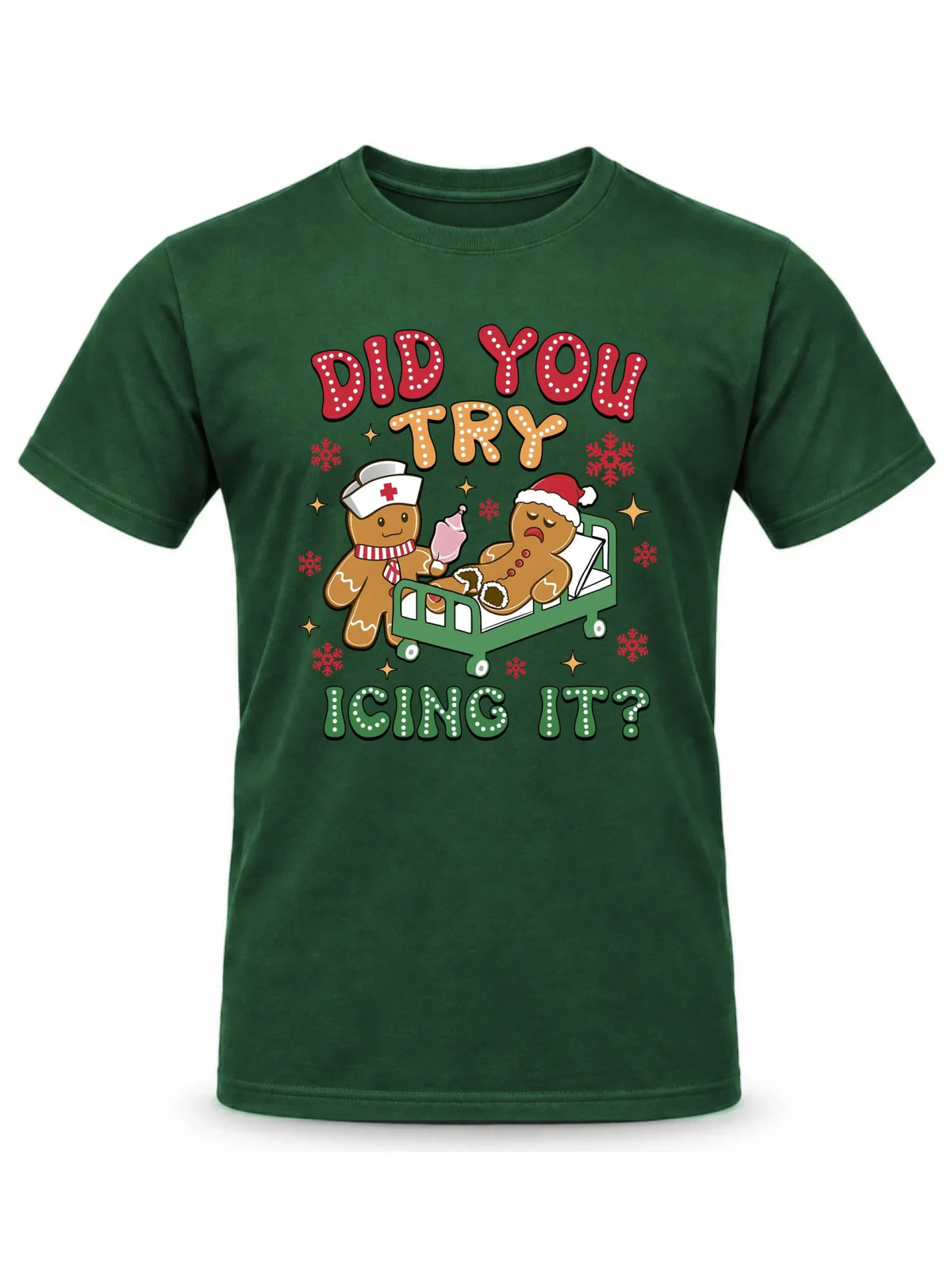 Koszulka męska świąteczna - Did you try icing it? BN78