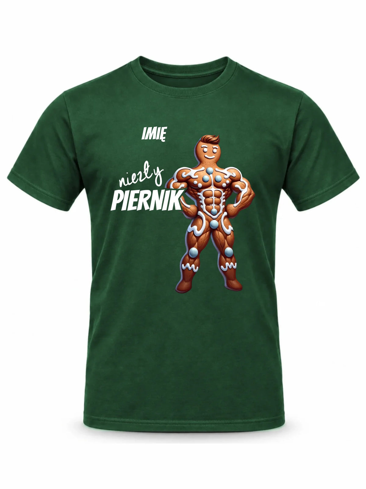Koszulka męska świąteczna - Niezły piernik - personalizowana BN24