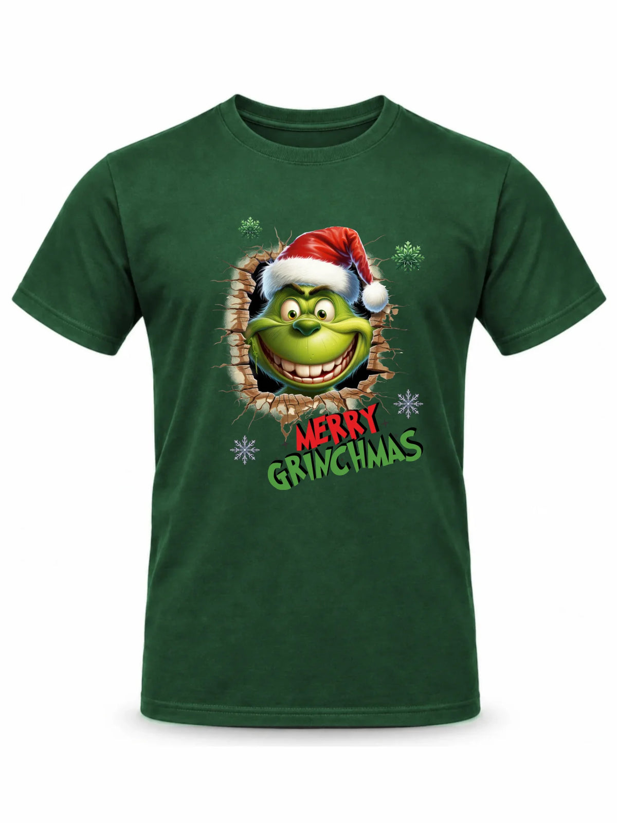 Koszulka męska świąteczna - Grinch - Merry Grinchmas BN113