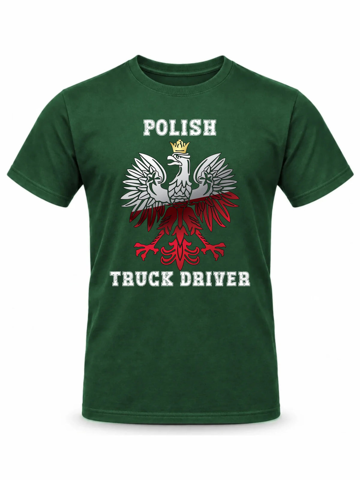 Koszulka męska dla kierowcy ciężarówki - Polish Truck Driver ZKT06