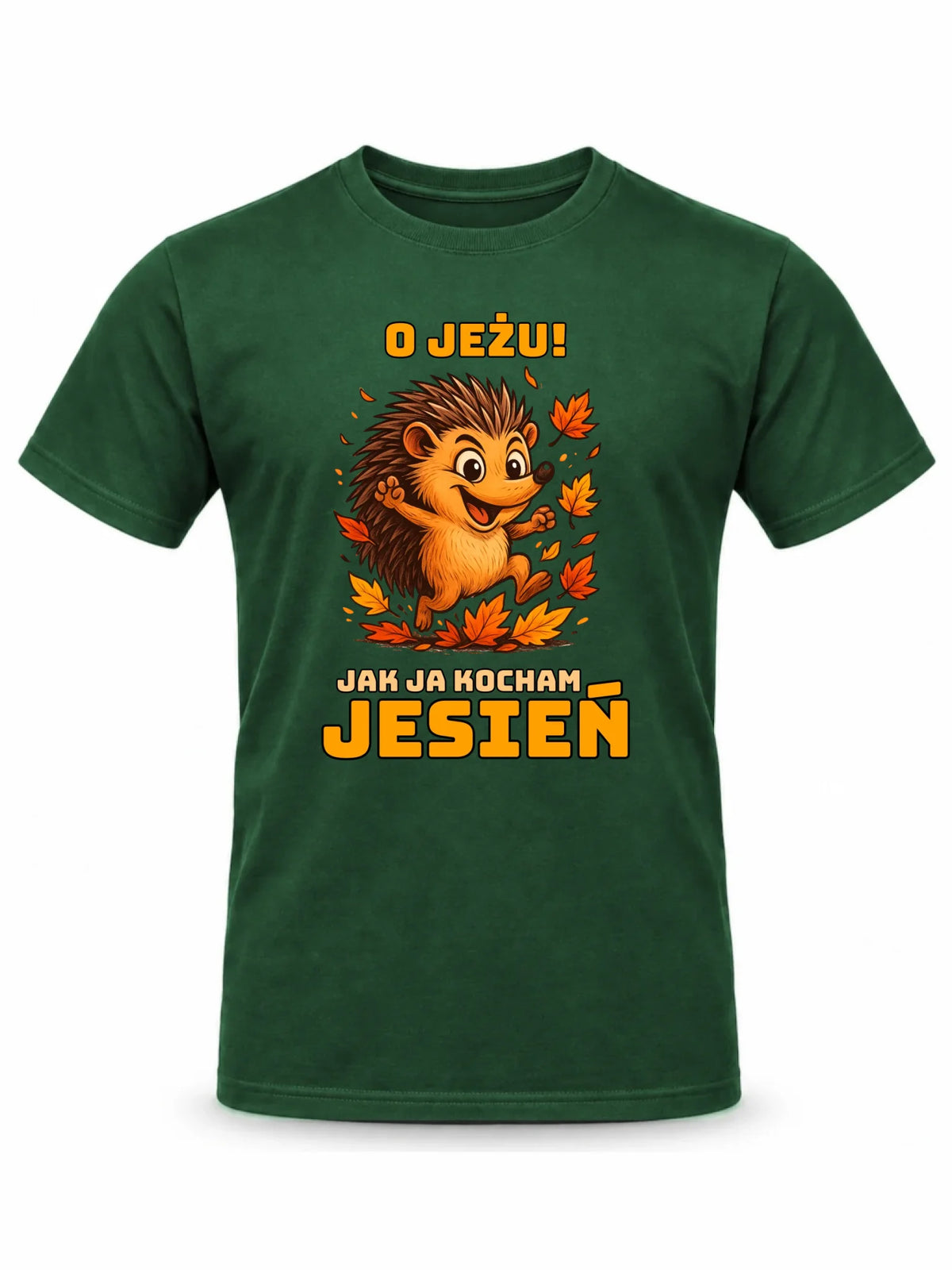 Koszulka męska jesienna - O JEŻU! Jak ja kocham jesień JS31