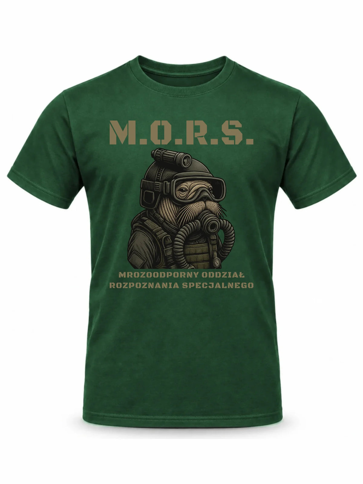 Koszulka męska - prezent dla morsa - M.O.R.S. Mrozoodporny Oddział Rozpoznania Specjalnego HM20