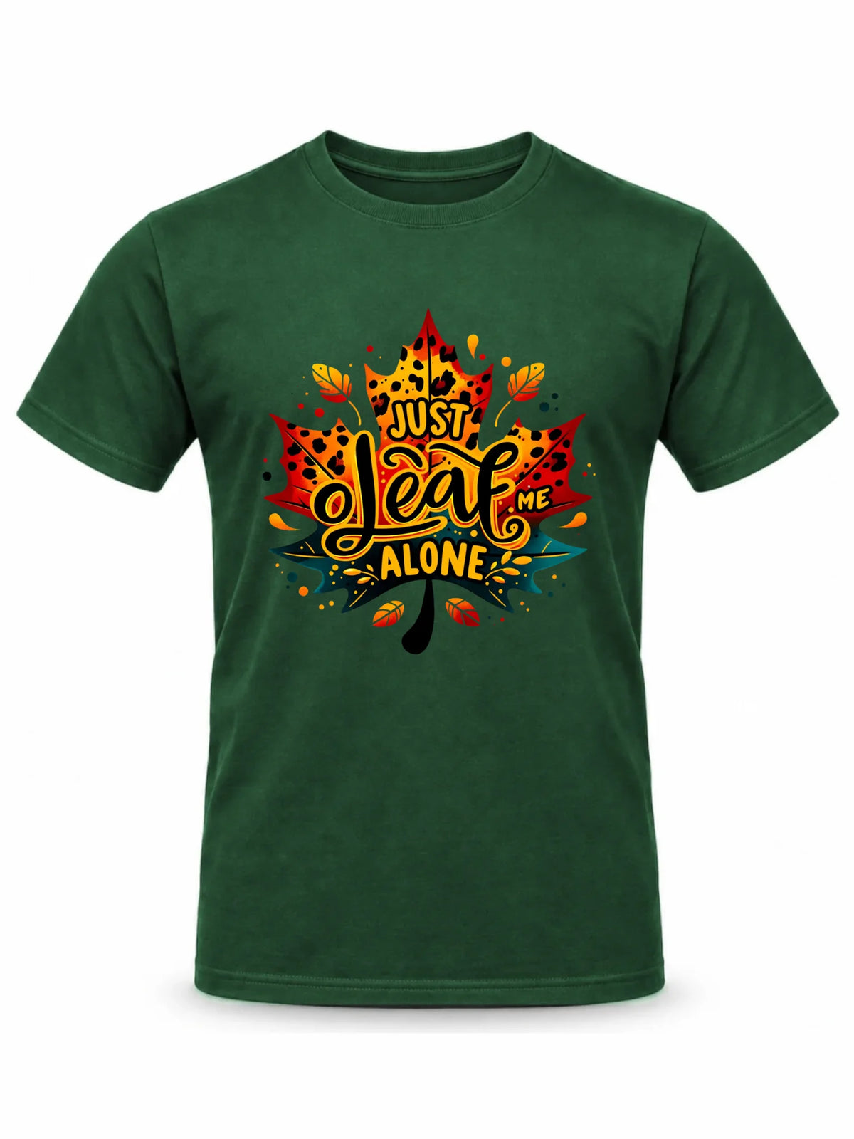 Koszulka męska jesienna - Just leaf me alone JS22