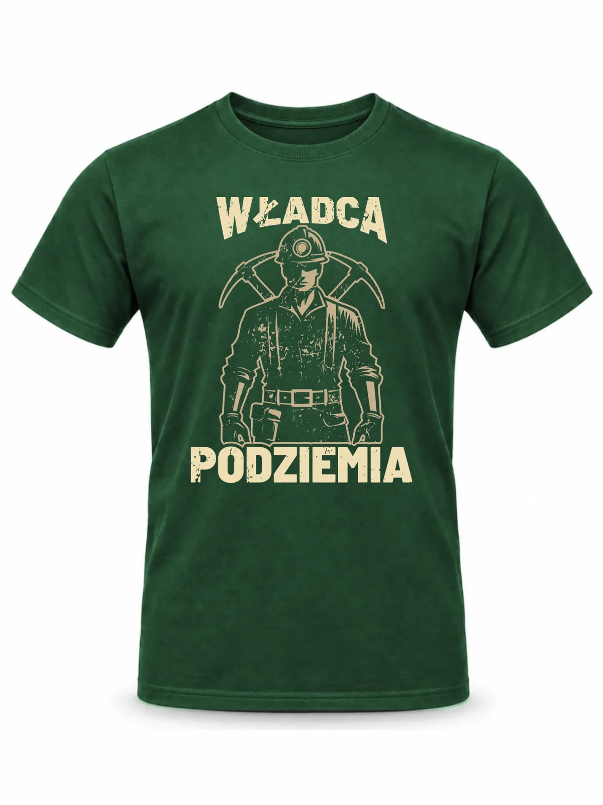 Koszulka męska - prezent dla górnika - Władca podziemia G25