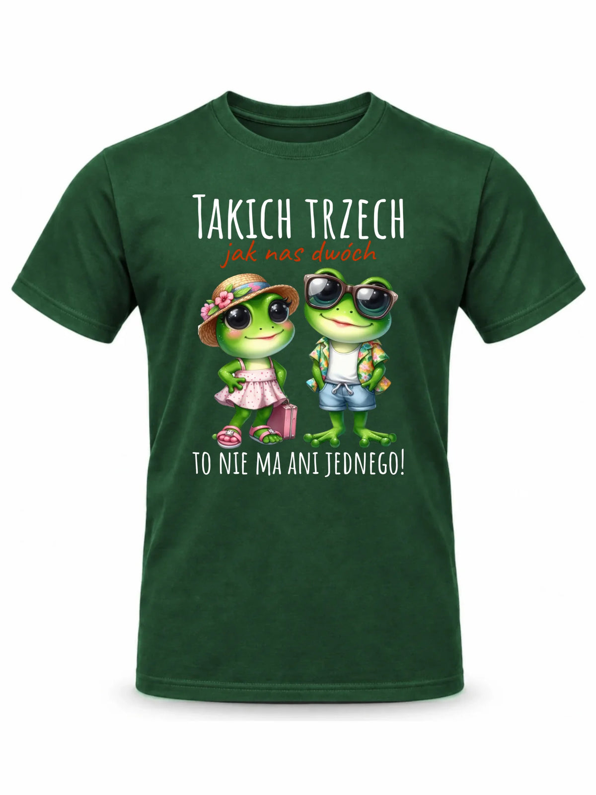 Koszulka męska - Żabki Takich trzech jak nas dwóch DCH11