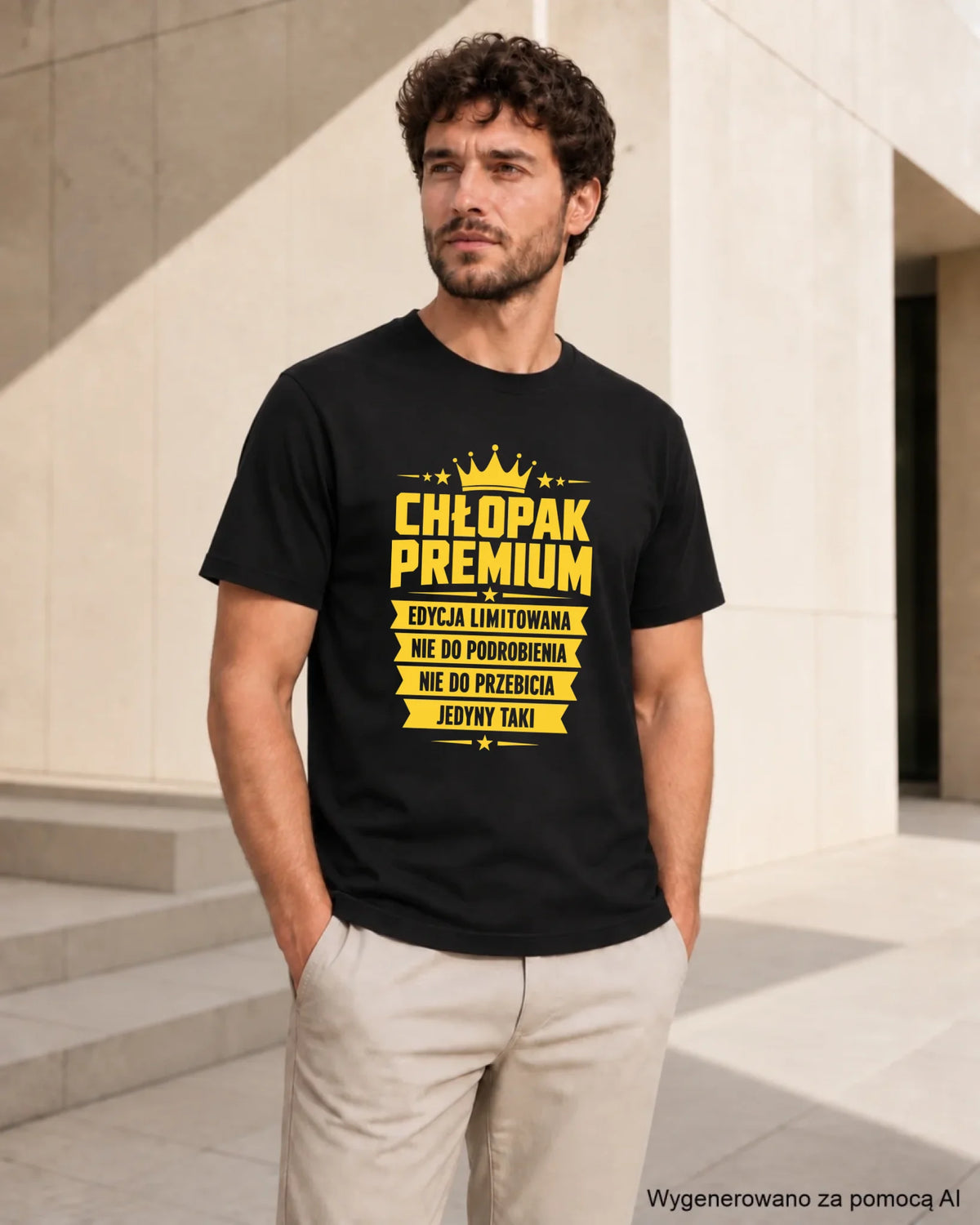 Koszulka dla chłopaka - Chłopak Premium Edycja Limitowana