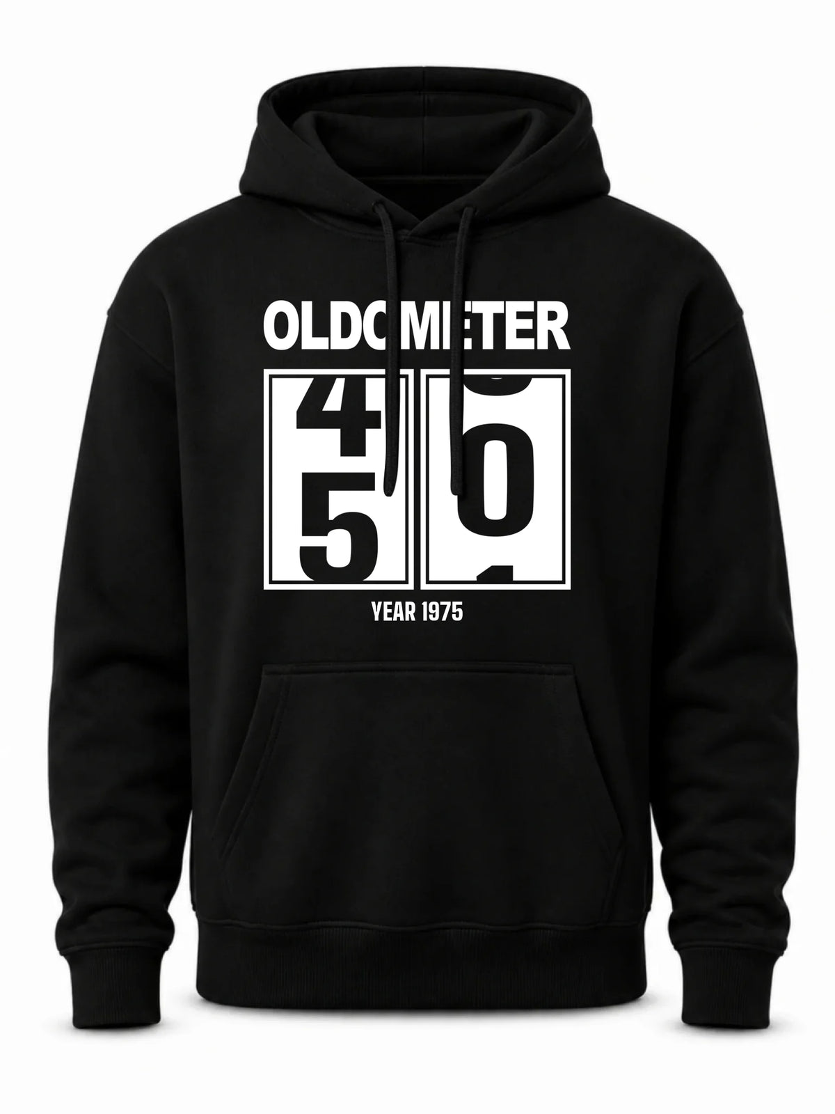 Bluza męska z kapturem na urodziny - Oldometer wybierz wiek 20-85 lat