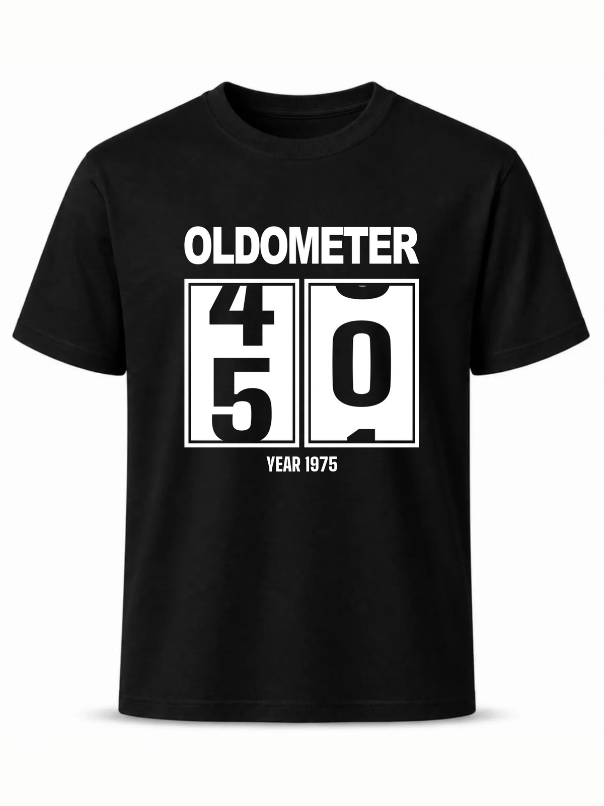 Koszulka na urodziny - Oldometer wybierz wiek 20-85 lat