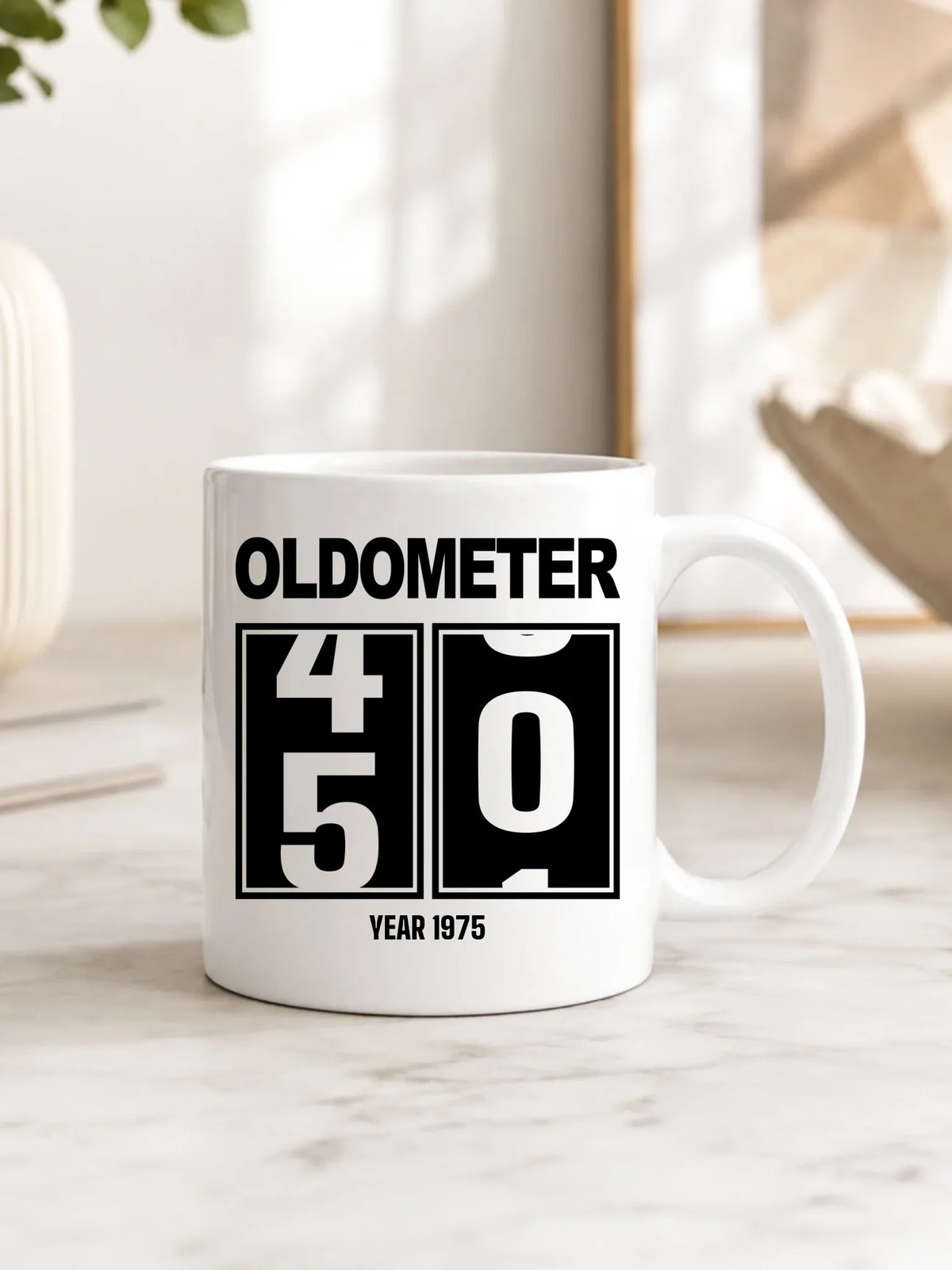 Kubek na urodziny - Oldometer wybierz wiek 20-85 lat
