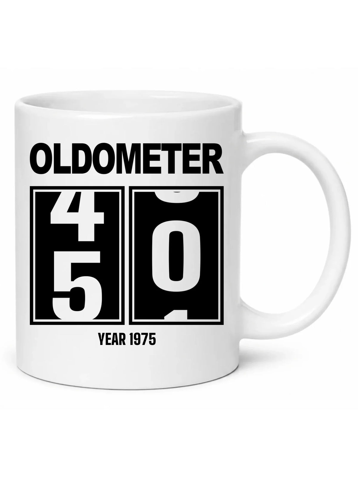 Kubek na urodziny - Oldometer wybierz wiek 20-85 lat