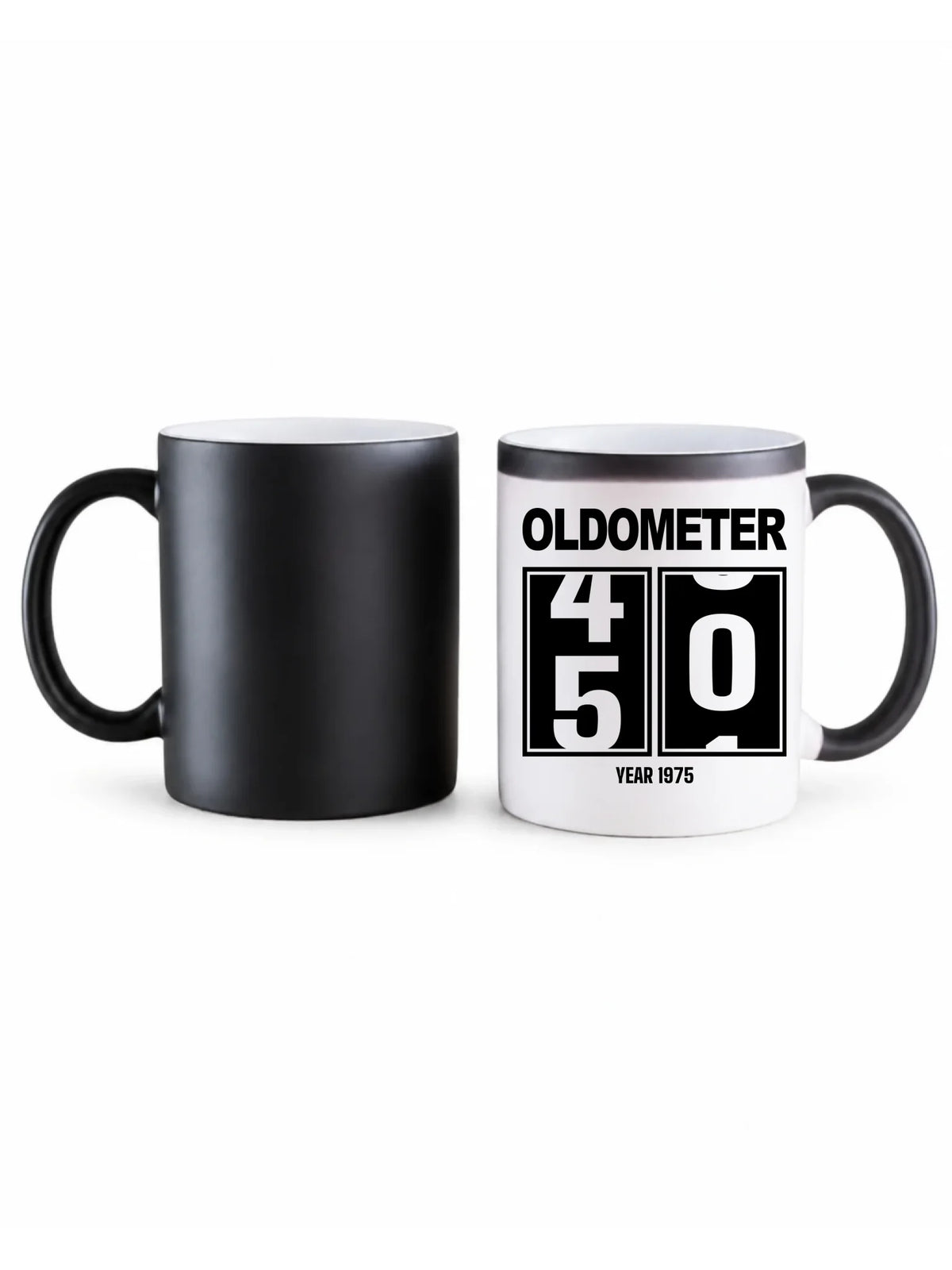 Kubek magiczny na urodziny - Oldometer wybierz wiek 20-85 lat