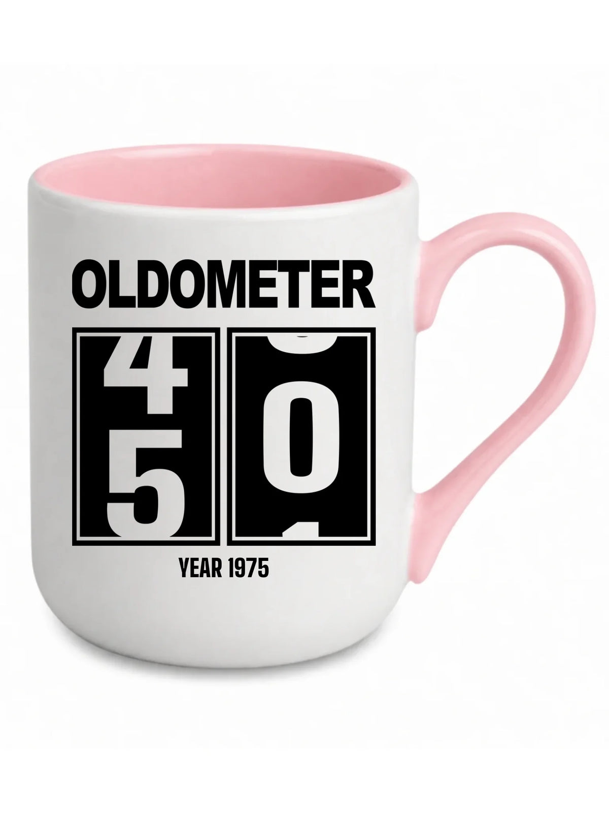 Kubek elegant na urodziny - Oldometer wybierz wiek 20-85 lat