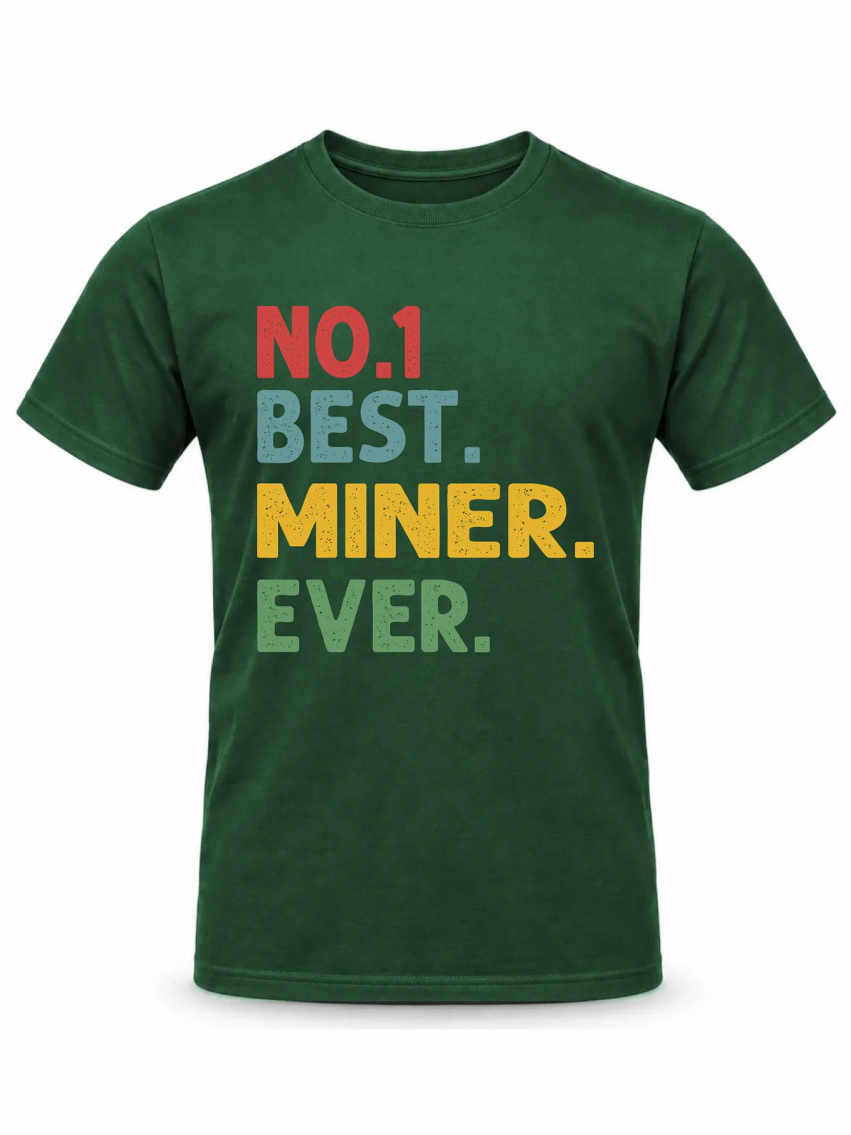Czarna koszulka dla górnika - Best Miner Ever