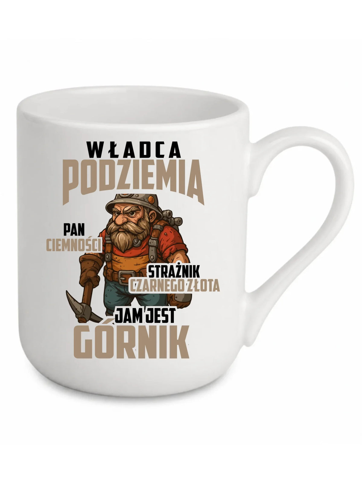Kubek elegant dla górnika - Strażnik czarnego złota