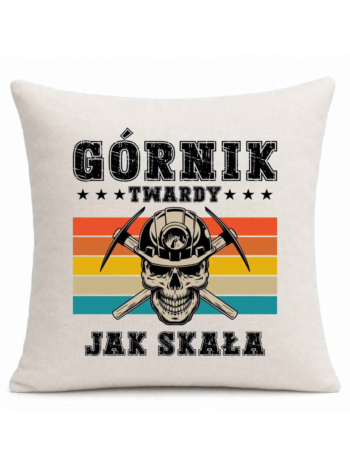 Poduszka dla górnika - Twardy jak skała