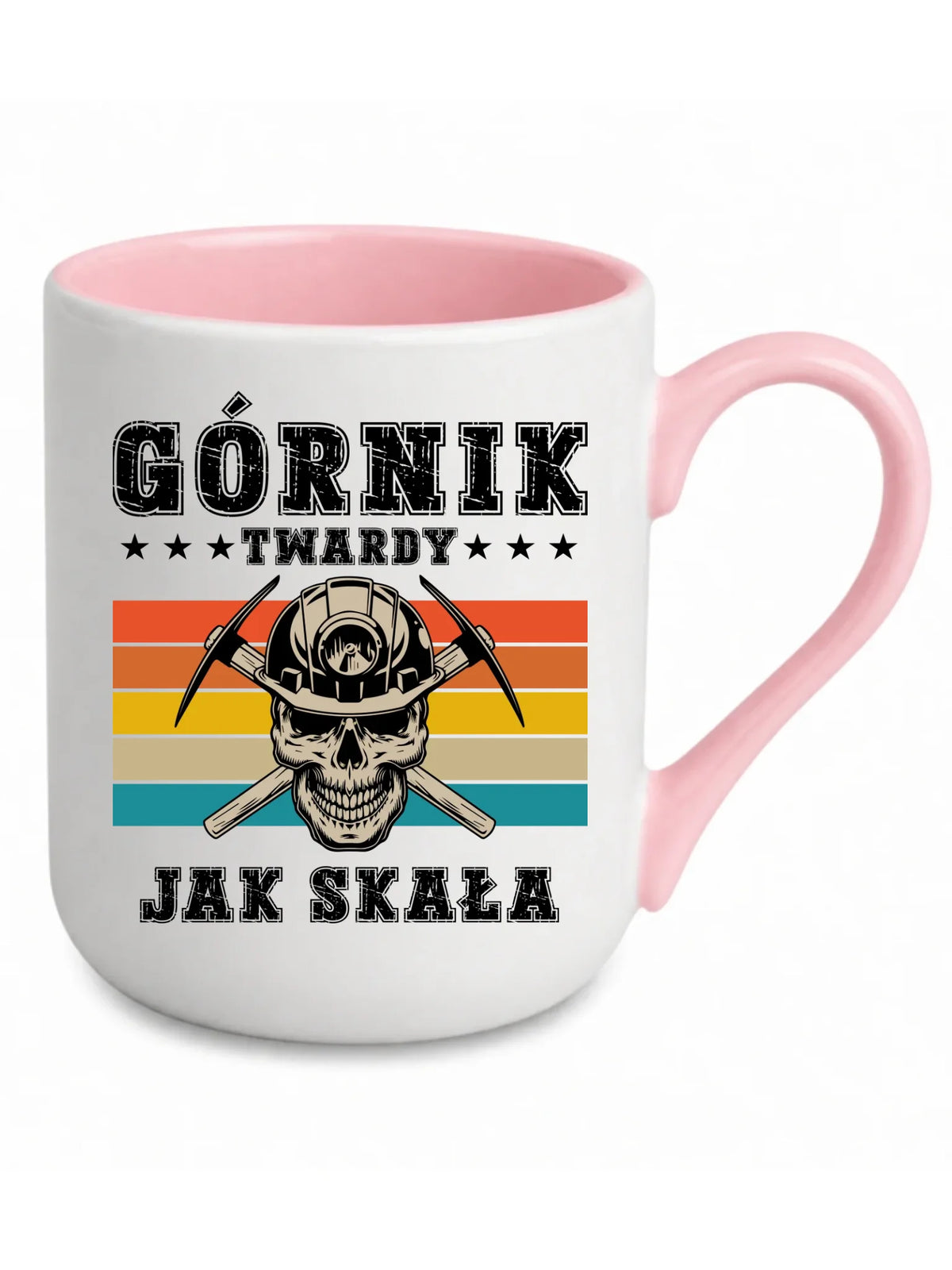 Kubek elegant dla górnika - Twardy jak skała