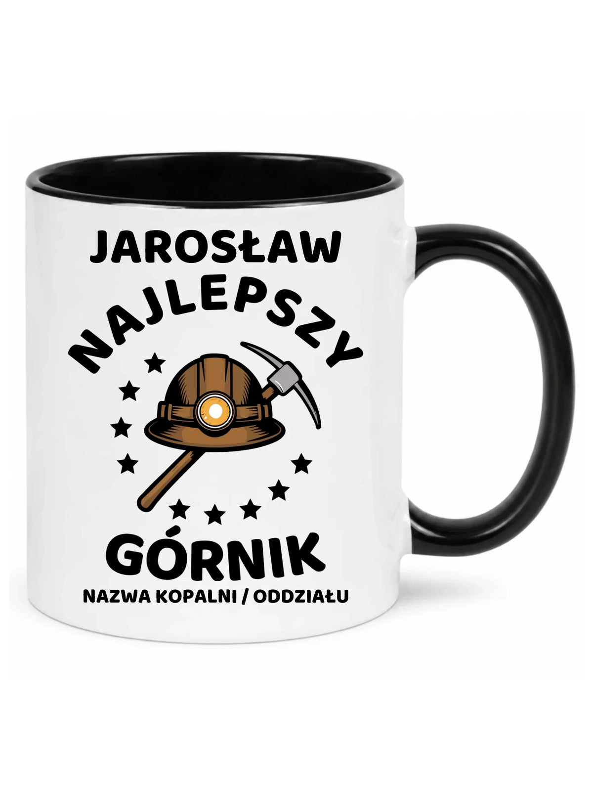 Kubek z imieniem dla górnika - Najlepszy Górnik