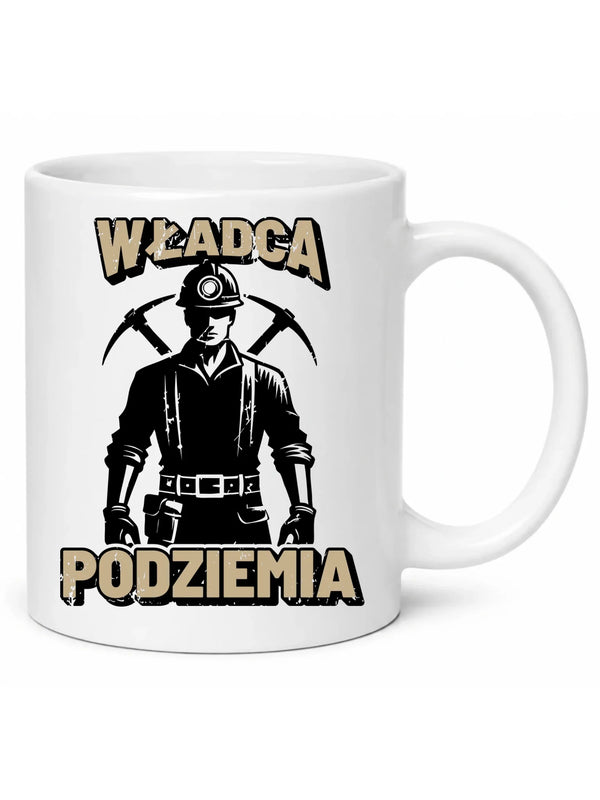 Biały kubek dla górnika - Władca Podziemia