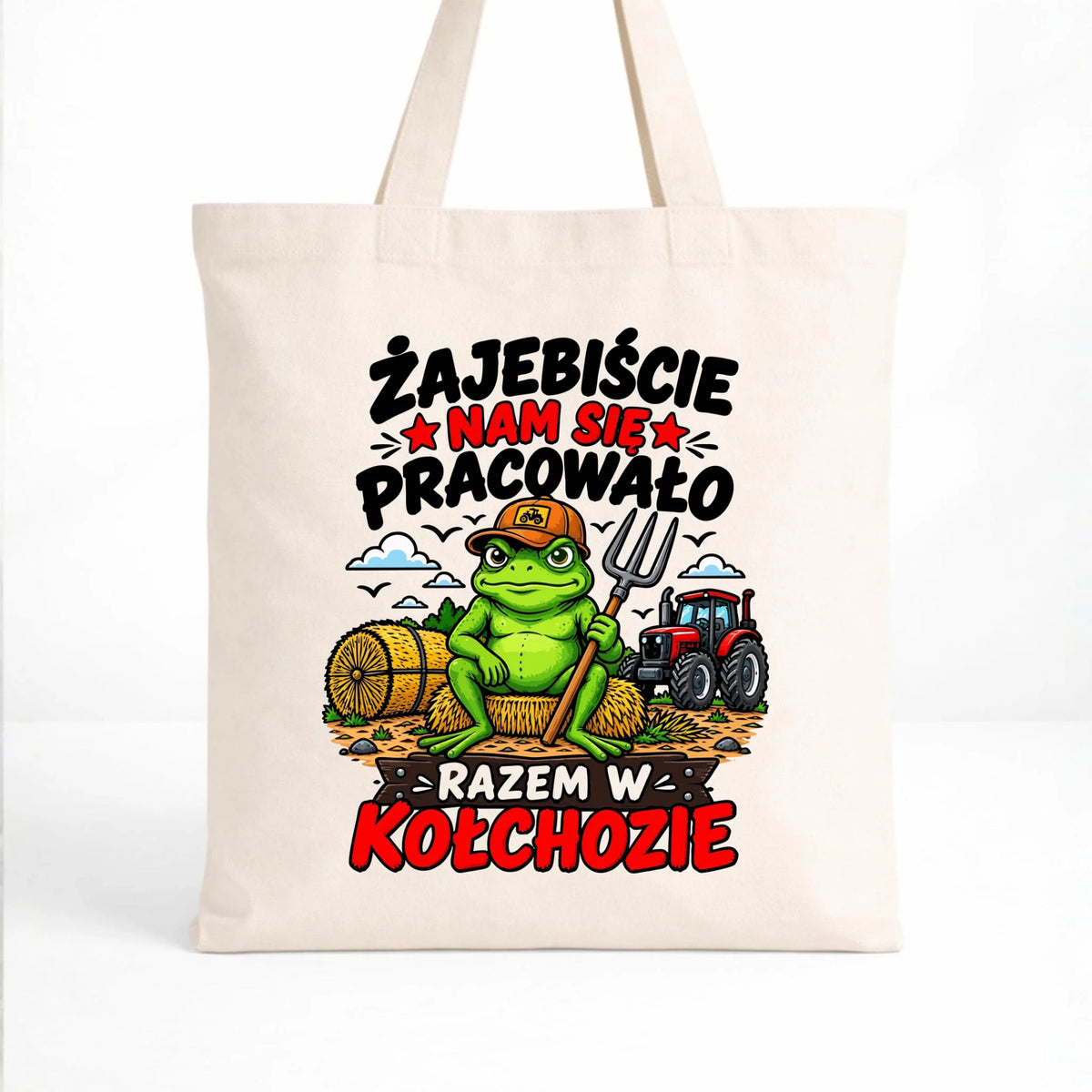 Naturalna torba na pożegnanie w pracy - Razem w kołchozie