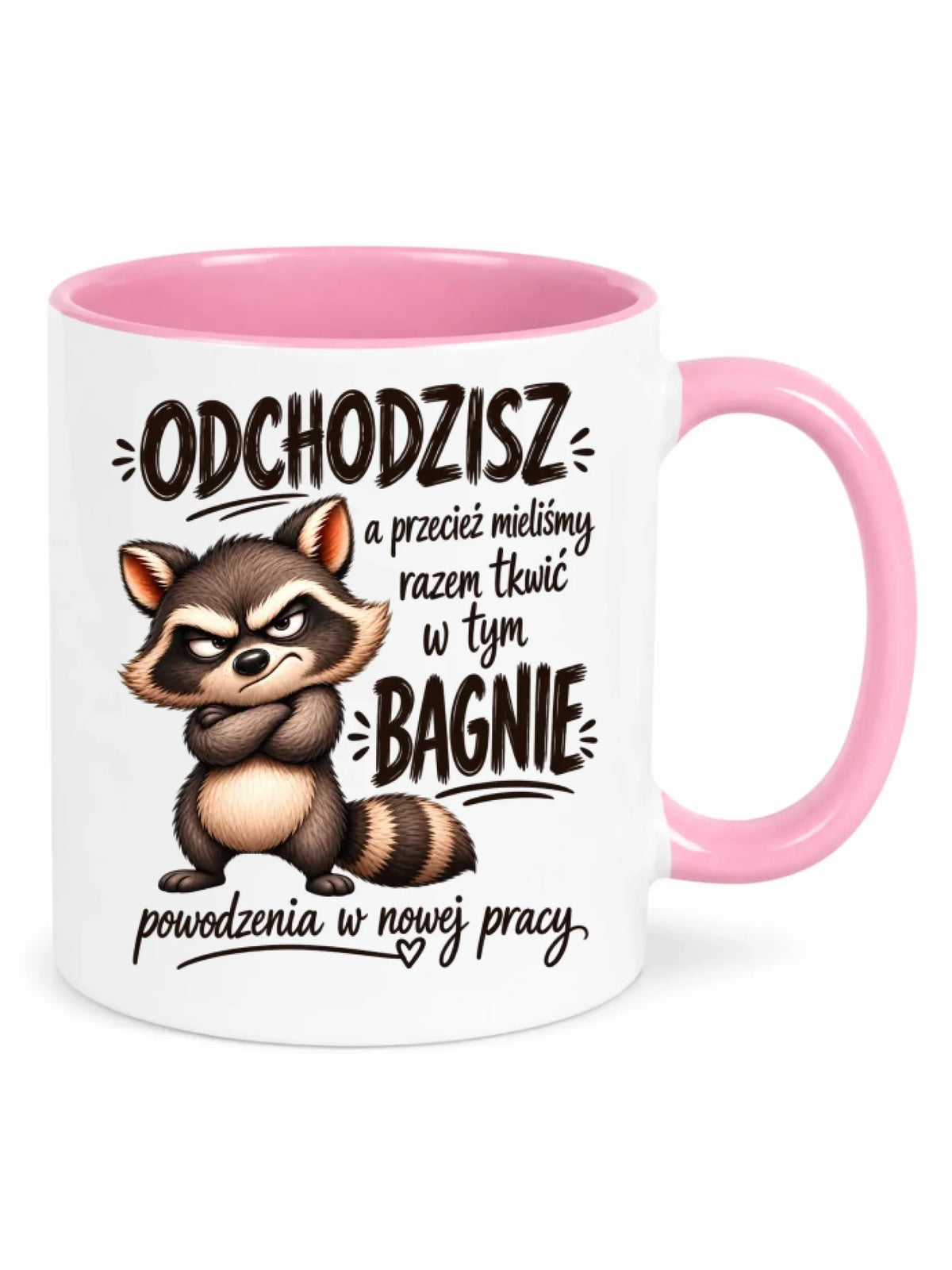 Kubek na odejście z pracy - Razem w tym bagnie