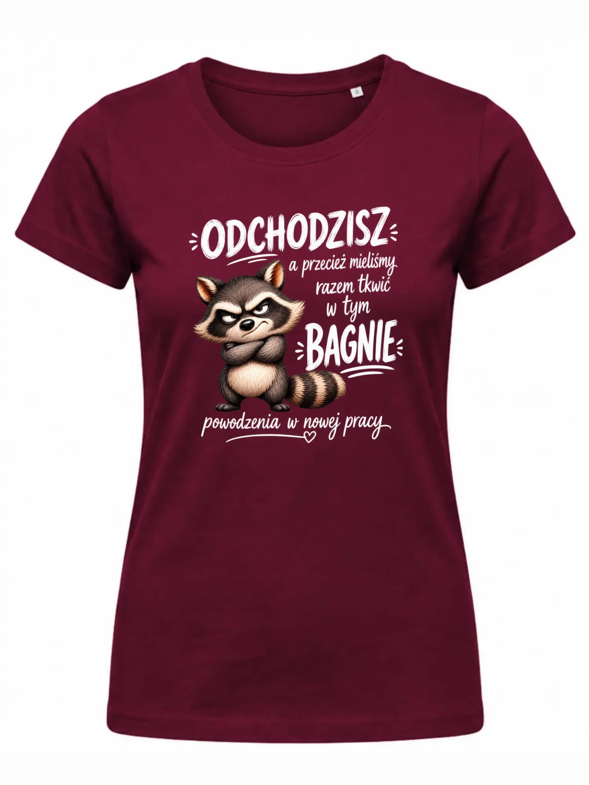 Koszulka damska na odejście z pracy - Razem w tym bagnie