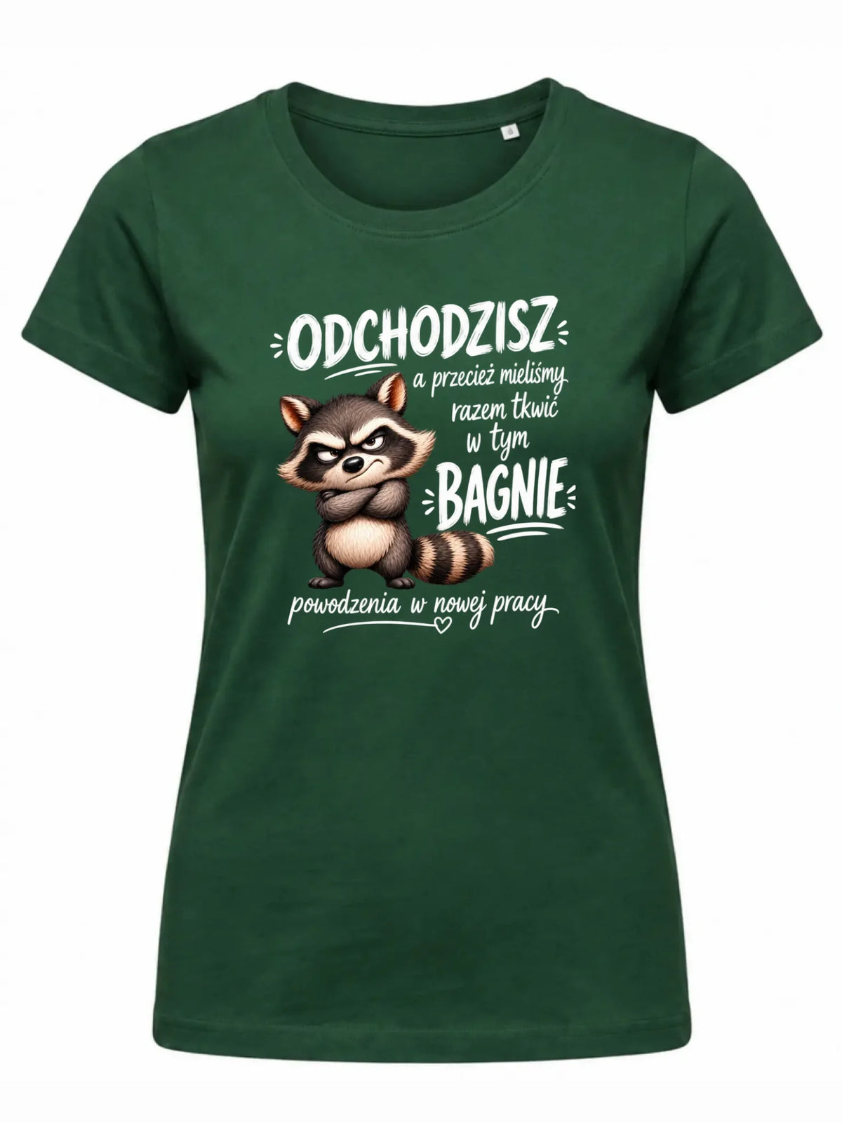Koszulka damska na odejście z pracy - Razem w tym bagnie