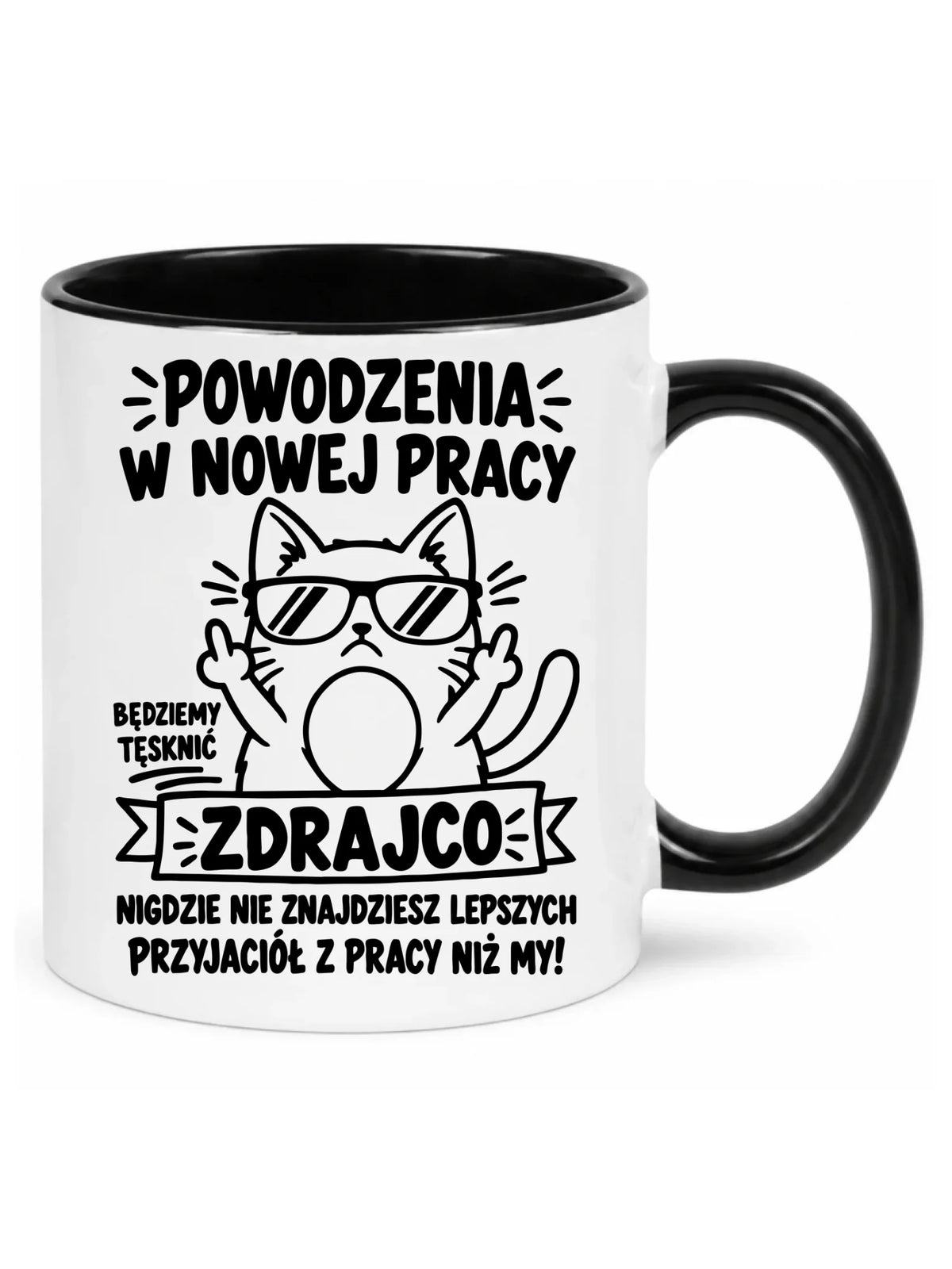 Kubek na odejście z pracy - Powodzenia w nowej pracy, zdrajco!
