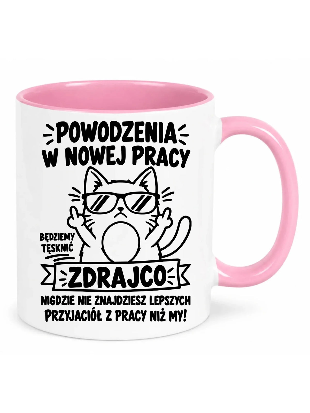 Kubek na odejście z pracy - Powodzenia w nowej pracy, zdrajco!